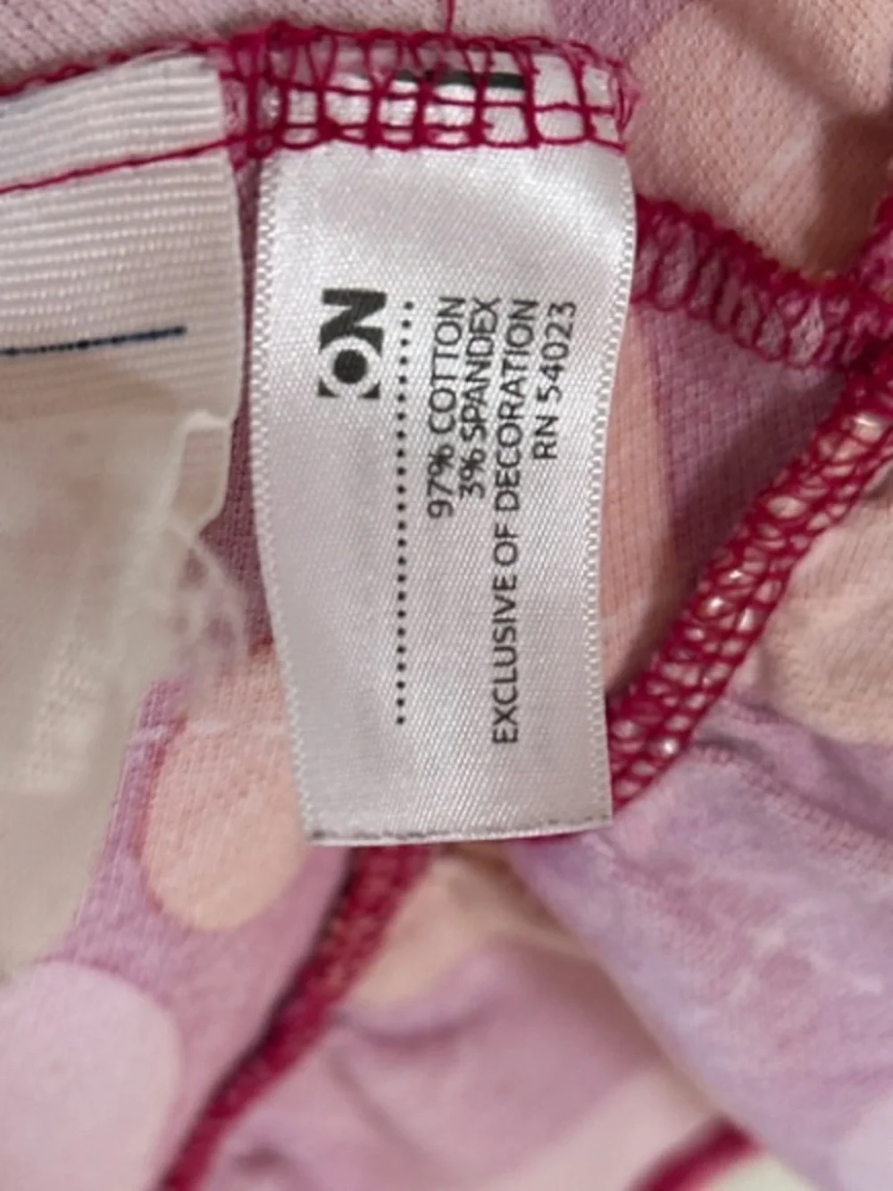 Old Navy Pink Polo Dress with Orange & Light Pink Hearts